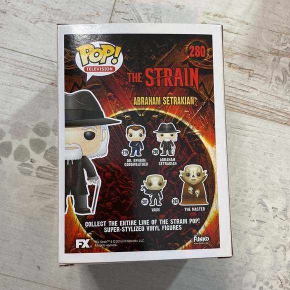 Funko Pop Abraham Setrakian #280 The Strain Figure - Picture 6 of 12